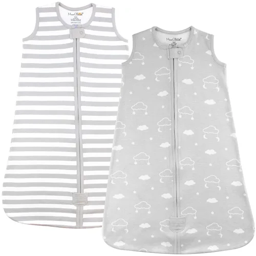 Vista 39 de Mama Cheetah Saco de dormir para bebé de 0.5 TOG, Manta portátil de algodón orgánico para bebé con cremallera bidireccional, Saco de dormir