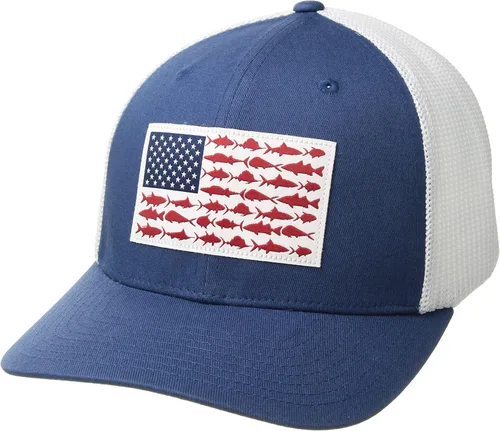 Vista 20 de Columbia Gorra de Béisbol de Malla con Logotipo PFG Unisex para Adultos