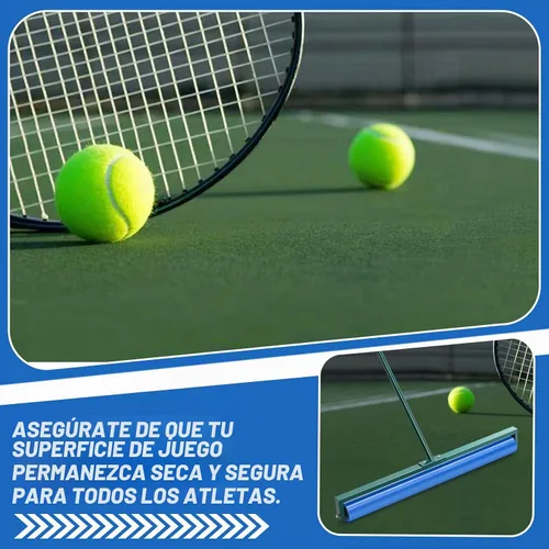 Vista 5 de Silipull Rodillo de repuesto de 36 pulgadas para cancha de tenis, rodillo de repuesto de esponja sin costuras para cepillo de tenis de barrido