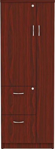 Vista 3 de Lorell LLR69897 Essentials Gabinete de almacenamiento - 2 cajones