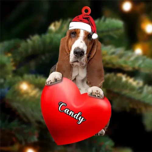 Vista 25 de Adornos de Navidad personalizados para perros, nombre personalizado, adorno de Malamute de Alaska, adornos acrílicos, regalos de Navidad, amantes