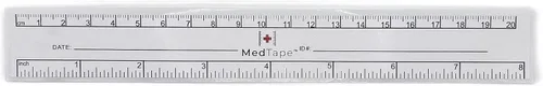 Vista 2 de Regla de medición de heridas autoadhesiva de 8 pulgadas (rollo de 125)