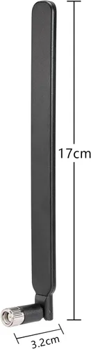 Vista 2 de Bingfu SMA - Antena macho 0.14 oz LTE 6dBi compatible con Spypoint Flex-S Dark Flex-Plus Flex-M G-36 Flex Dual-Sim Cell-Link Cell-Link Cámara