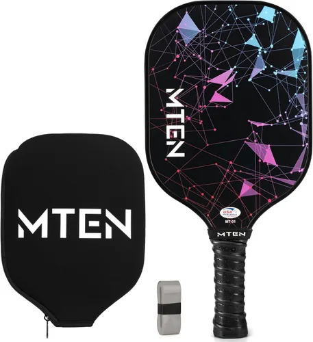 Vista 22 de Pickleball Paddles Set of 2 or 4, or Single Paddle – USAPA Approved Fiberglass Surface Pickleball Rackets Set for Men & Women