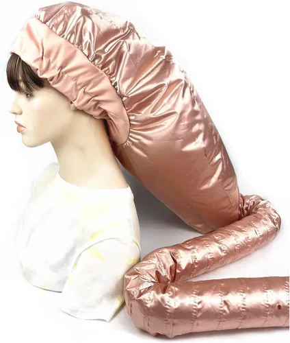 Vista 9 de Gorro de secador de pelo grande con capucha mejorada con tubo largo para un secado rápido, se adapta a todos los tamaños de cabeza y peinado