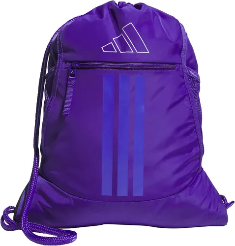 Vista 9 de adidas Alliance Sackpack - Mochila con cordón para deportes, bolsa de Negro/2
