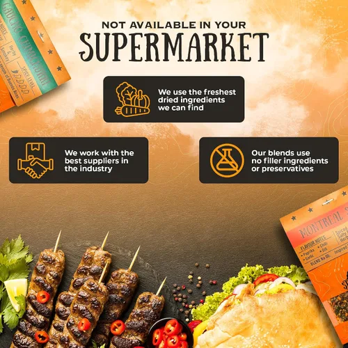 Vista 7 de Spice Cartel Shawarma libanés. Mezcla artesanal de hierbas y especias inspirada en el Líbano. Dale vida a tu pollo con este delicioso adobo. Bolsa