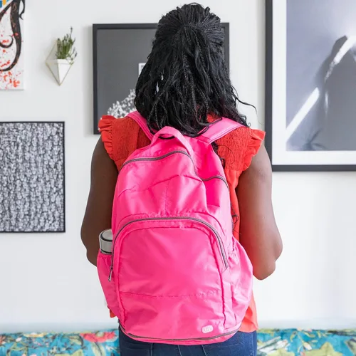 Vista 6 de Lug Mochila plegable Echo SE 2, amarillo, (Bouquet Yellow), Mochila plegable Echo Se 2