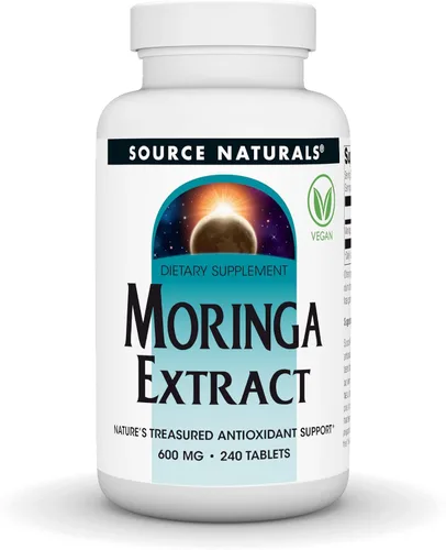 Vista 6 de Source Naturals, Extracto de Moringa - 600 mg - 120 Tabletas Veganas