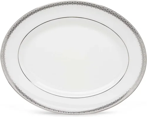 Vista 3 de Lenox 773692 Plato de pan de encaje Couture