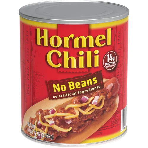 Vista 15 de Hormel Chili, Sin frijoles, 15 onzas