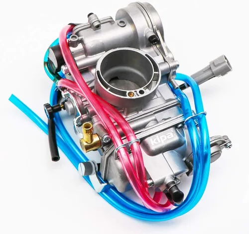 Vista 9 de Carburador KIPA para YAMAHA WR400F 1998-2000 WR426F 2001-2002 WR450F 2003-2011 YZ400F 1998-1999 YZ426F 2001-2002 YZ450F 2003-2009 Lado plano FCR40