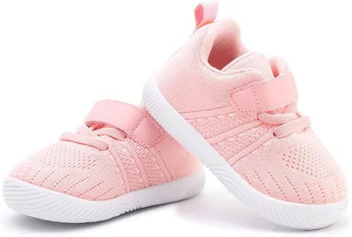 Vista 7 de iSusuJo Zapatos de bebé para niño y niña, zapatos para caminar sin cordones para bebés, zapatos para primeros pasos, 6, 9, 12, 15, 18, 24 meses