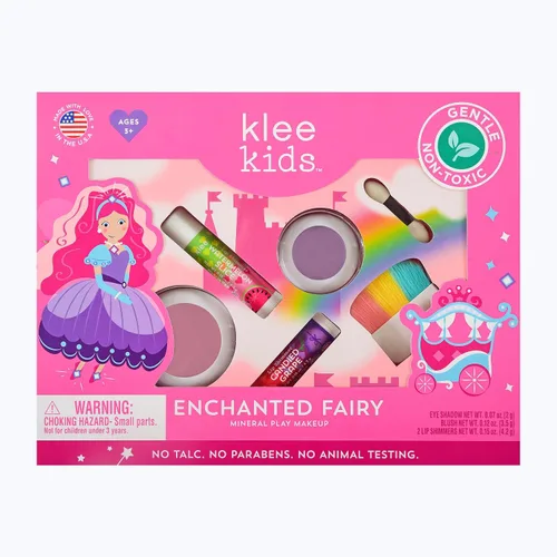 Vista 10 de Luna Star Klee - Kit de maquillaje para niños. Suave y no tóxico. Apto para niños. Fabricado en Estados Unidos (Berry Icing Fairy)