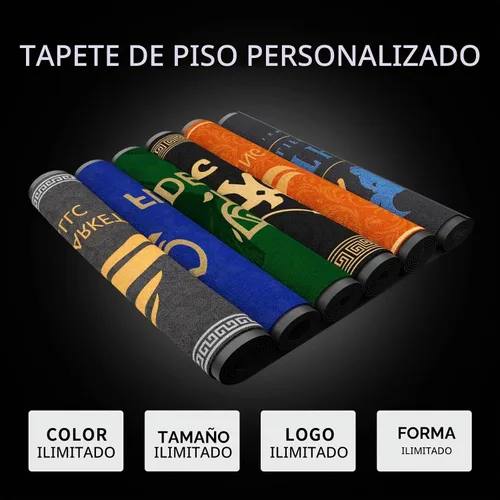 Vista 7 de Tapete de bienvenida personalizado para entrada, 2 x 3 pies