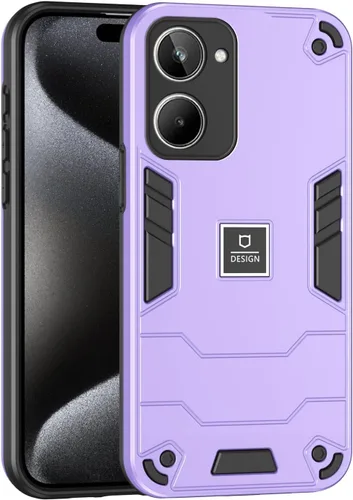 Vista 445 de Funda compatible con Redmi A1, compatible con Redmi A2 2 en 1 [PC dura + TPU], funda de teléfono negra