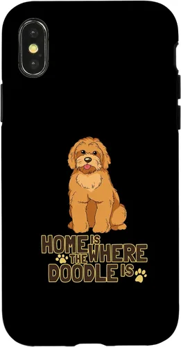 Vista 5 de Funda dorada para iPhone 11 Goldendoodle Dood Funny Doodle Dog