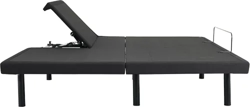 Vista 5 de Ergomotion Duetto - Cama ajustable con parte superior dividida, elevación de cabeza independiente, gravedad cero, anti-ronquidos, iluminación debajo
