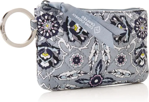 Vista 2 de Vera Bradley Cartera de algodón con cremallera para identificación para mujer