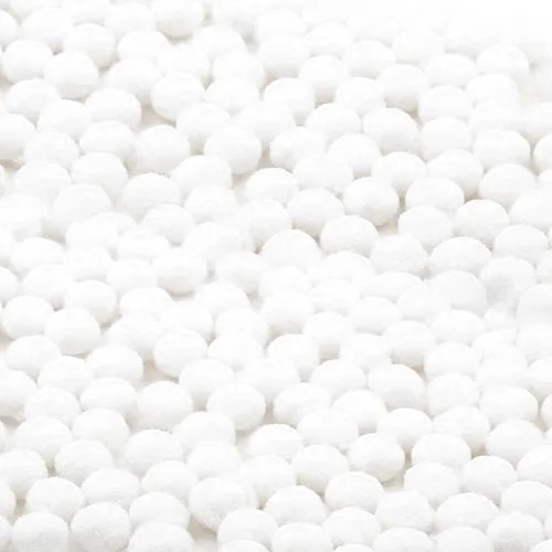Vista 58 de 1000 pompones para manualidades de 1 pulgada, bolas de pompón mullidas de Navidad, pequeñas bolas de pompones para manualidades, proyectos