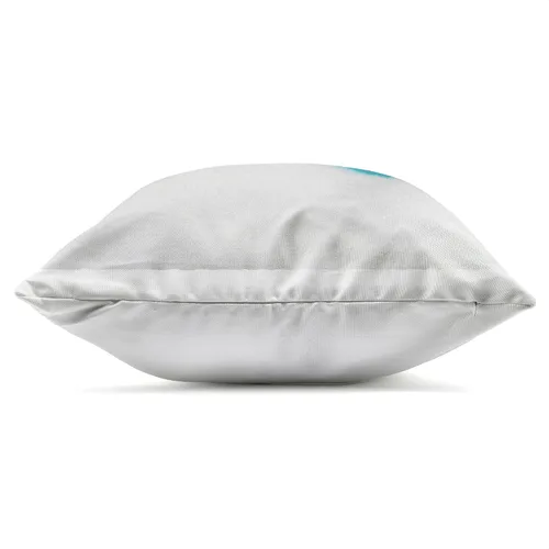 Vista 2 de Stupell Industries Sarah McGuire - Almohada de maquillaje con diseño de labios mordedores, 18 x 18 pulgadas