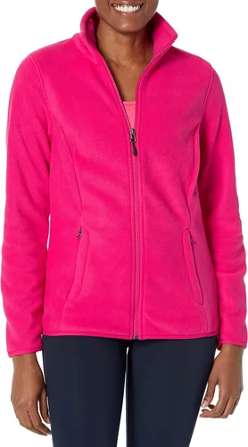 Vista 10 de Amazon Essentials Chaqueta de forro polar con cremallera completa para mujer - Colores descontinuados Rosado coral