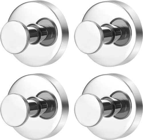 Vista 10 de Ganchos de Ventosa para Ducha, Ganchos de Toalla Sin Taladrar para Pared de Baño, Cocina, Vidrio, Espejo, Azulejos - Ideales para Colgar Toallas