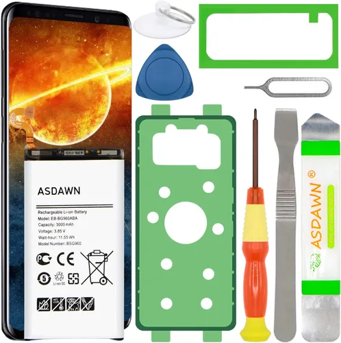 Vista 15 de ASDAWN Para Samsung Galaxy S5 Batería Reemplazo SM-G900 G900A/P/V/T/F/H/R4/TR/W8/BVB EB-BG900BBC EB-BG900BBU EB-BG900BBE, i9600, Batería para Galaxy