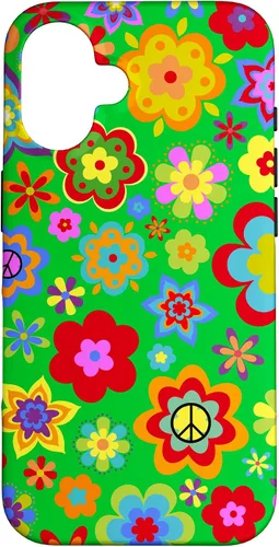 Vista 32 de Bloom Daisy Flower Hippie Flower Power Case for iPhone 17