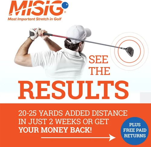 Vista 3 de The Most Important Stretch in Golf - Un dispositivo, estiramiento de golf, ejercicio de golf, tren de swing de golf en un solo movimiento. Práctica