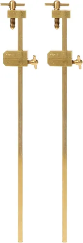 Vista 7 de KAKURI HATAGANE - Abrazaderas de barra para carpintería de 3-3/4 pulgadas, abrazaderas de madera japonesas HATAGANE, juego de herramientas de 2