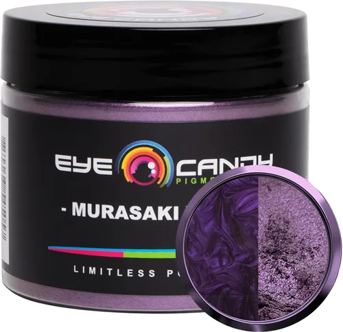 Vista 14 de Eye Candy Polvo de pigmento de mica premium Adzuki-IRO rojo (25 G), multiusos, aditivo para artes y manualidades, epoxi, arte de resina, esmalte