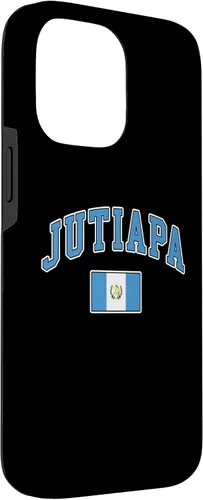 Vista 3 de Funda para iPhone 14 Pro Max Jutiapa con la bandera de Guatemala