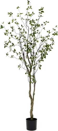 Vista 10 de Árbol artificial de cítricos minimalista de 1,22 m de Nearly Natural