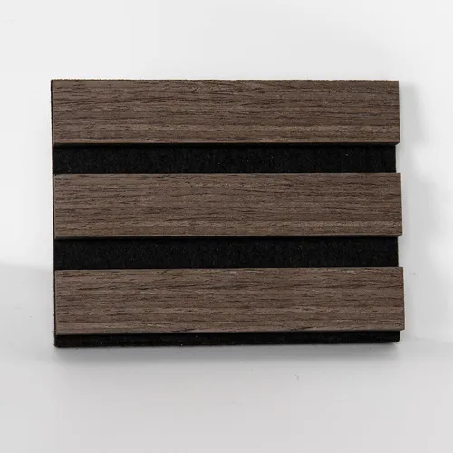 Vista 2 de Smartstandard Panel de Pared de Listones de Madera de Muestra, Paneles de Pared de Madera Insonorizados, Paneles de Madera Acústicos para Pared