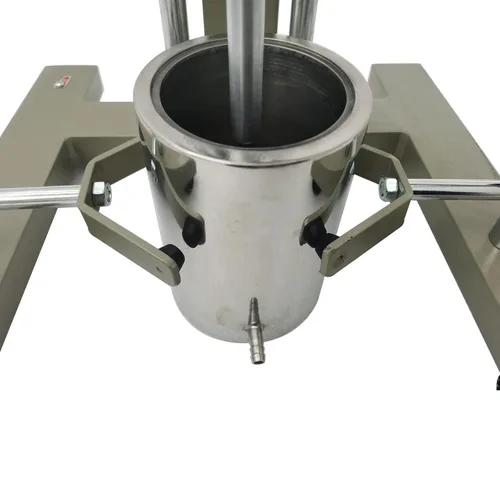 Vista 6 de TECHTONGDA Máquina mezcladora de dispersión de alta velocidad, homogeneizador dispersor mezclador de laboratorio, mezclador agitador eléctrico