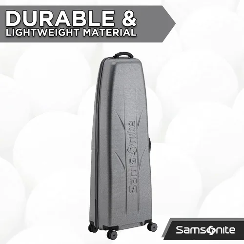 Vista 7 de Samsonite Tour Deluxe - Funda rígida para golf, bolsa de viaje de golf, carcasa ABS ligera y duradera, ruedas multidireccionales de 360 grados