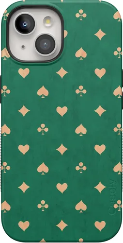Vista 128 de Casely Funda para iPhone 15 Plus Todas las cosas divertidas Diversión en días laborables Diseño protector audaz Compatible con MagSafe
