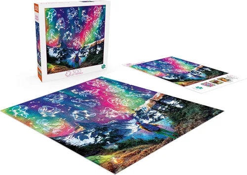 Vista 4 de Buffalo Games - Zodiak Mountain - Rompecabezas de 300 piezas grandes