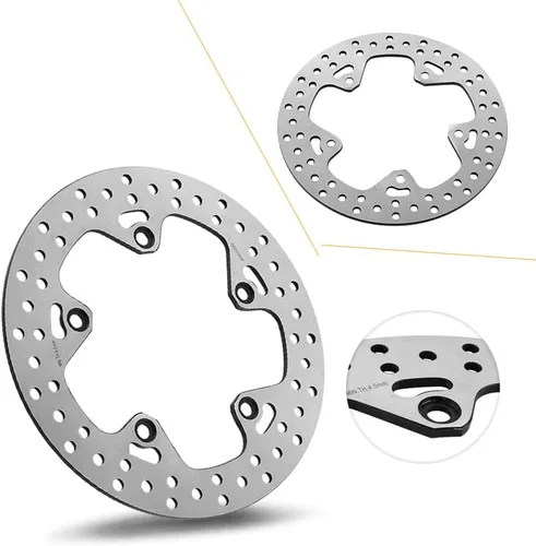 Vista 2 de Rotor de disco de freno trasero para BMW R 1200 GS 1200 2013-2014 / R1200 RT 1200 2014-2015