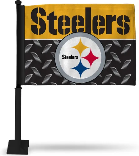 Vista 93 de Rico Industries NFL - Bandera de coche de doble cara, accesorio para coche