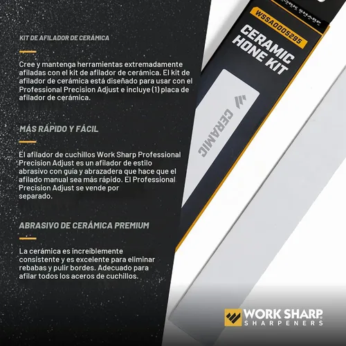 Vista 3 de Work Sharp Kit profesional de precisión de ajuste de cerámica