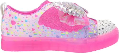 Vista 6 de Skechers Tenis Twinkle Toes-Shuffle Brights 314270n para niña