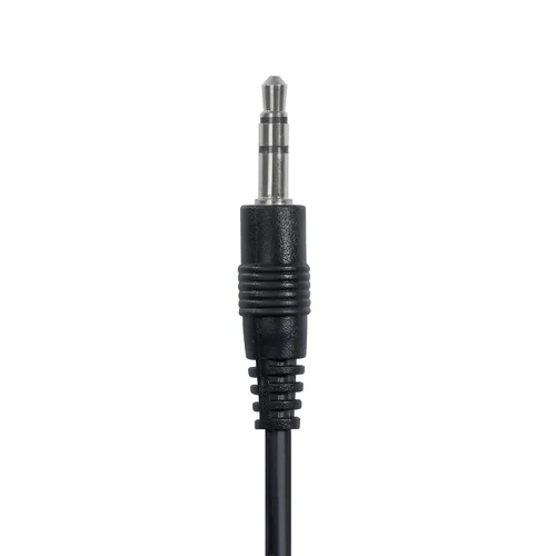 Vista 4 de Cable de audio AUX macho de 0.138 in a cable adaptador USB 2.0, auriculares inalámbricos Bluetooth, orejera recargable, cable de carga de repuesto