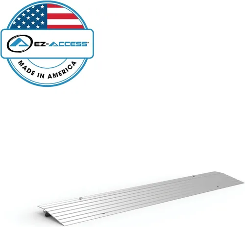 Vista 2 de EZ-ACCESS Transitions Rampa de entrada modular de aluminio autoportante portátil de 1