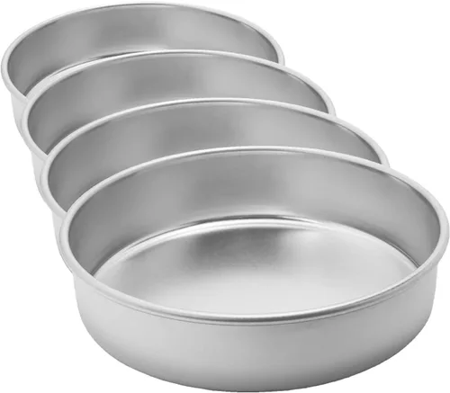 Vista 5 de Nordic Ware Naturals - Molde redondo para tartas, 9 pulgadas, paquete de 2