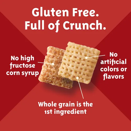 Vista 6 de Cinnamon Chex Cereal sin gluten, tazas de servicio de alimentos de una sola porción, 60