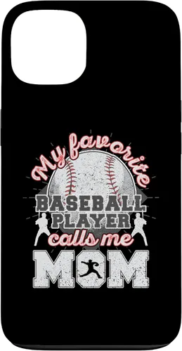 Vista 7 de Baseball Mom My Favorite Baseball Player Calls Me Mom Case for iPhone 17