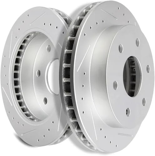 Vista 9 de SCITOO Kits de rotores de freno de disco trasero para Jeep Grand Cherokee 1999-2004