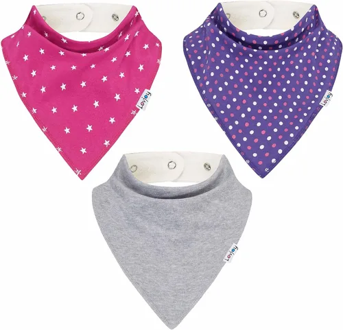 Vista 11 de Lovjoy Baberos tipo bandana grandes – Baberos para necesidades especiales – Para niños mayores, jóvenes y adultos – Práctico, absorbente y elegante